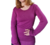 Sweater de hilo y lycra, bordo, largo, talle unico (in110317) en internet