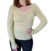 Sweater de hilo y lycra, amarilo claro, talle unico (in100317) en internet