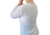 Sweater de hilo, con espalda desagujada, blanco, talle unico (i080217) en internet