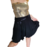 Vestido de fiesta de lentejuelas y viscosa, elastizado, strapless, con lazo, negro y dorado, talle unico (oh030817) - comprar online