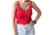 Top de morley, rojo, talle unico (lu050122)