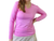Camiseta termica escote en V, rosa, talle M/L (lc020617) - comprar online