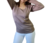 Camiseta termica, escote redondo, beige oscuro, talle unico (abarca hasta XXL) (vg020517) en internet