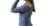 Remera manga larga de lanilla importada, con hombros descubiertos y aplique bordado, azul melange, talle unico (em140517) en internet