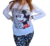 Pijama Mickey, blanco y negro, talle L (lm010522) en internet