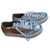 Zapatillas metalizadas, plateadas, talle 37 (0622) - comprar online
