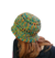 Gorro de lana artesanal a crochet, multicolor (0622)