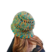 Gorro de lana artesanal a crochet, multicolor (0622) - comprar online