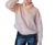 Sweater de lana, salmon, talle unico (n010722) - comprar online