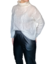 Maxi sweater de lana de cuello alto, manteca, talle unico (n010722) en internet