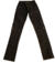 Pantalon de gabardina elastizado cargo, negro, talle 42 (s020617)