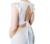 Top de lino elastizado, blanco, talle unico (l041022) en internet