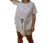 Camisola irregular, blanca, talle M (k041222) - tienda online