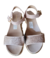 Sandalias con strass, beige, talle 37 (0223) - comprar online