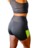 Short deportivo de lycra, negro con verde, talle M (bl150223) en internet