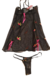 Camisolin de tul elastizado bordado con tanga, negro, talle 90/95 (bl010223) - Namaste Argentina