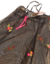 Camisolin de tul elastizado bordado con tanga, negro, talle 90/95 (bl010223) - comprar online