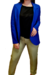 Blazer de vestir, azul Francia, talle S (l030423) en internet
