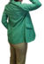 Blazer de vestir, verde, talle M (l030423) - Namaste Argentina