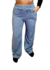 Pantalon de corderito soft, azul aero, talle unico (l060423)