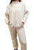 Conjunto polar, blanco, talle L (l070423) - tienda online