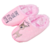 Pantuflas forradas, rosa (1023)