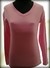 Camiseta termica escote en V, rosa, talle M/L (lc020617) - tienda online