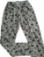 Calza de modal, liberty blanco y negro, talle 12 (s030813) - comprar online