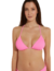 Bikini triangulo forrada, con vedetina, rosa, talle 85 (1018)
