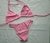 Bikini triangulo forrada, con vedetina, rosa, talle 85 (1018) en internet