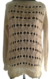 Sweater de lana, crudo, talle unico, amplio (i120217) - Namaste Argentina