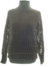 Sweater de lana calado, chocolate, talle unico (in070315) - Namaste Argentina
