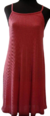 Vestido de morley, coral, talle unico, amplio (mc021216) - Namaste Argentina