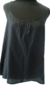 Musculosa de fibrana, negra, talle unico, amplia (mc091216) - Namaste Argentina