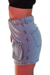 Pollera pantalon mini, azul, talle 40 (bb140124) - comprar online