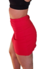 Mini de bengalina elastizada, roja, talle unico (bb230124) - comprar online