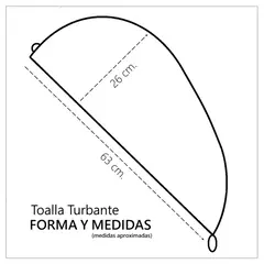 TURBANTE ARENA EN TOALLA DE ALGODÓN - comprar online