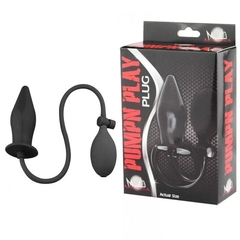 Plug Anal Inflável Aphrodisia Preto Vipmix