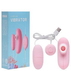 Vibrador Duplo Estímulos Sucções Usb Vipmix