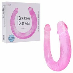 PIROCA Double Dones Realístico Duplo Sexy Import ROSA