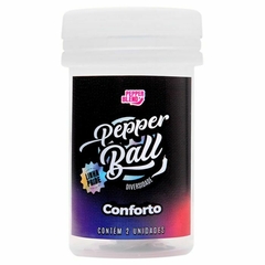 BOLINHA C/2 PLUS CONFORTO ANAL PEPPER BLEND