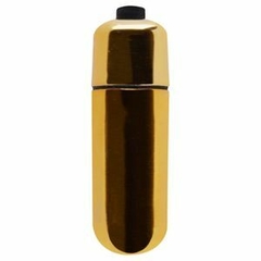 Vibrador Power Bullet 10 Vibrações DOURADO Sexy Import