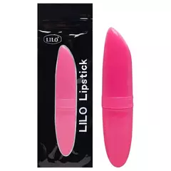 Mini Vibrador Formato Batom PINK Lilo Lipstick Vipmix