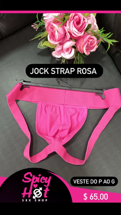 Jock Strap Basica Rosa