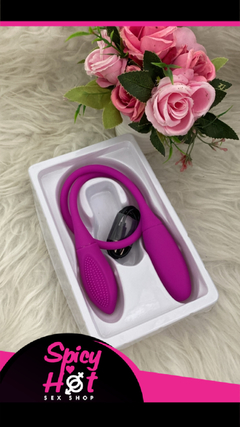 Vibrador Duplo Flexível com 7 Modos de Vibração - PRETTY LOVE SNAKY VIBE - Spicy Hot Sexshop
