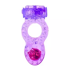 Anel Vibrador Pérola roxo