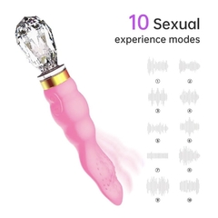 VIBRADOR LUXO Rosa AV-Q3 10 NÍVEIS HANTEWEI - comprar online