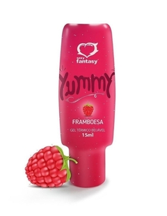 Gel Comestível Térmico Yummy Framboesa 15ML SEXY FANTASY