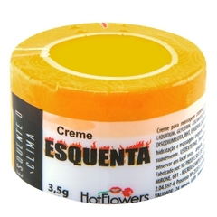 Creme funcional 3,5g esquenta excitante Hot Flowers