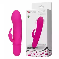 Vibrador Pretty Love Caesar com Estimulador de Clitóris e 10 Modos de Vibração Sexy Import - comprar online